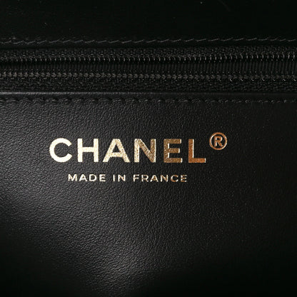Chanel Shiny Aged Calfskin Quilted Nano Kelly Shopper Black 6 of 11