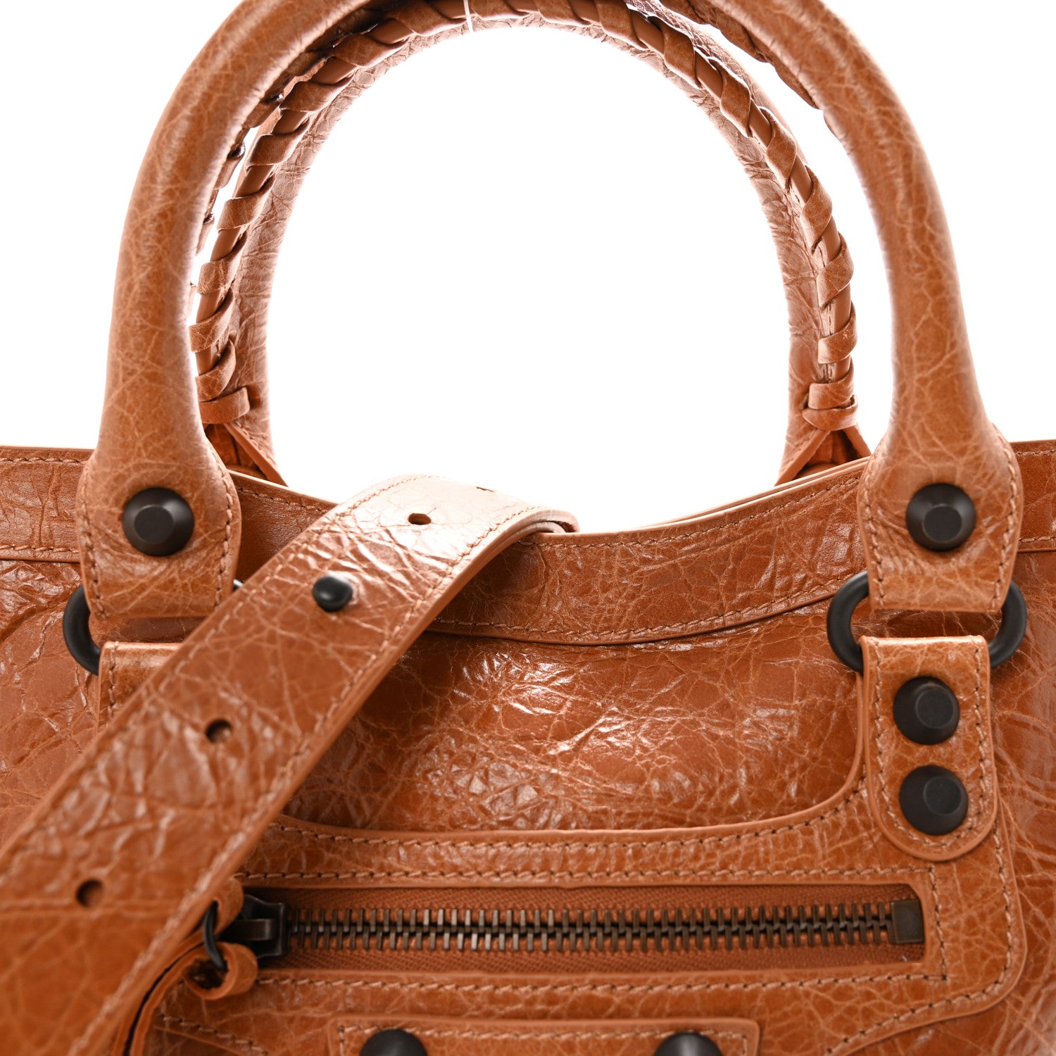 Balenciaga Agneau Classic Hardware Small Le City Camel 7 of 9