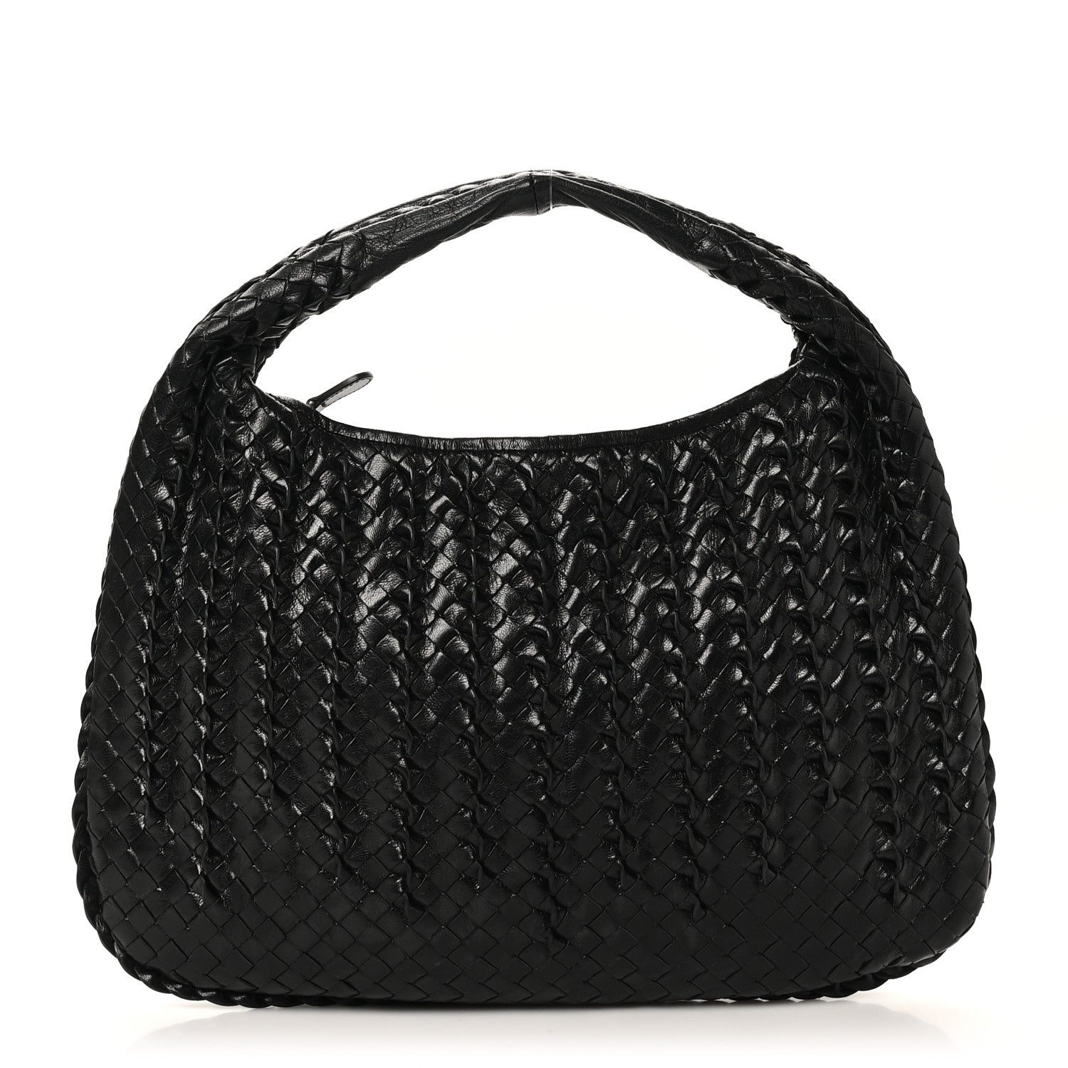 Bottega Veneta Nappa Intrecciato Medium Tornabuoni Hobo Black 1 of 9