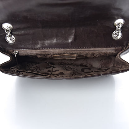 Chanel Lambskin Vertical Quilted Medium Single Flap Brown 5 of 11
