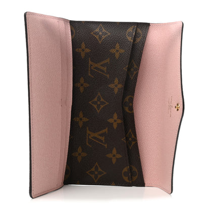 Louis Vuitton Monogram Josephine Wallet Rose Ballerine 6 of 8