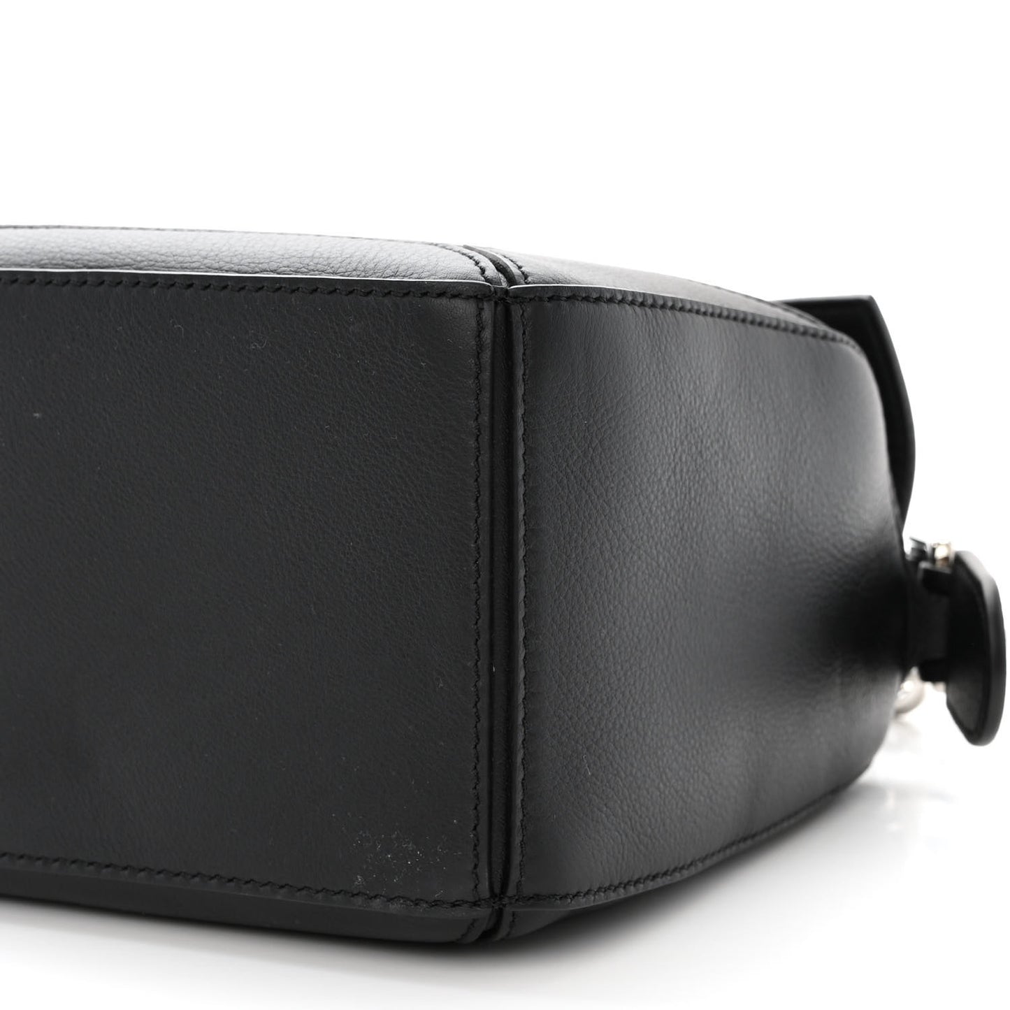 Calfskin Small Puzzle Bag Black
