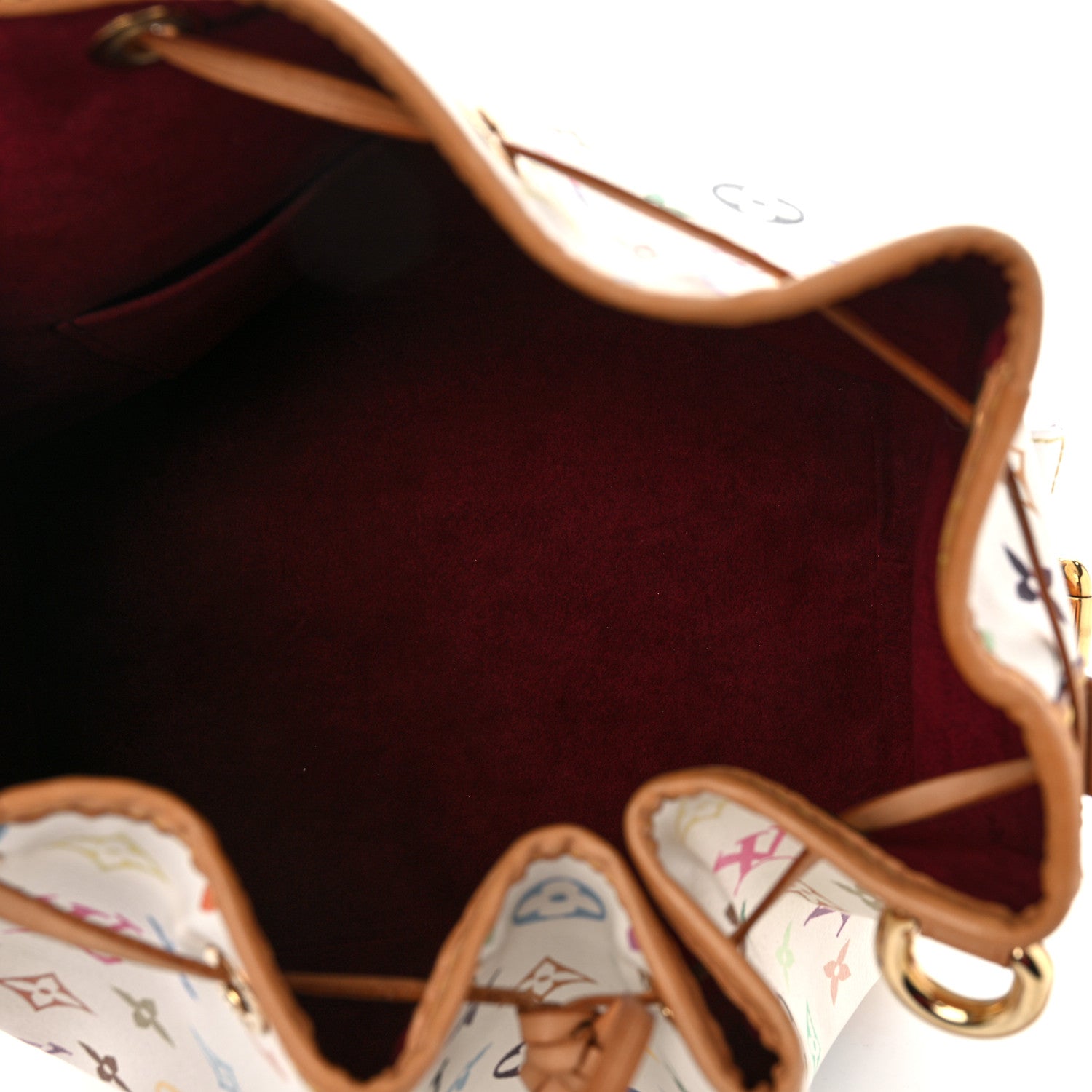 Louis Vuitton Monogram Multicolor Petit Noe White 7 of 16