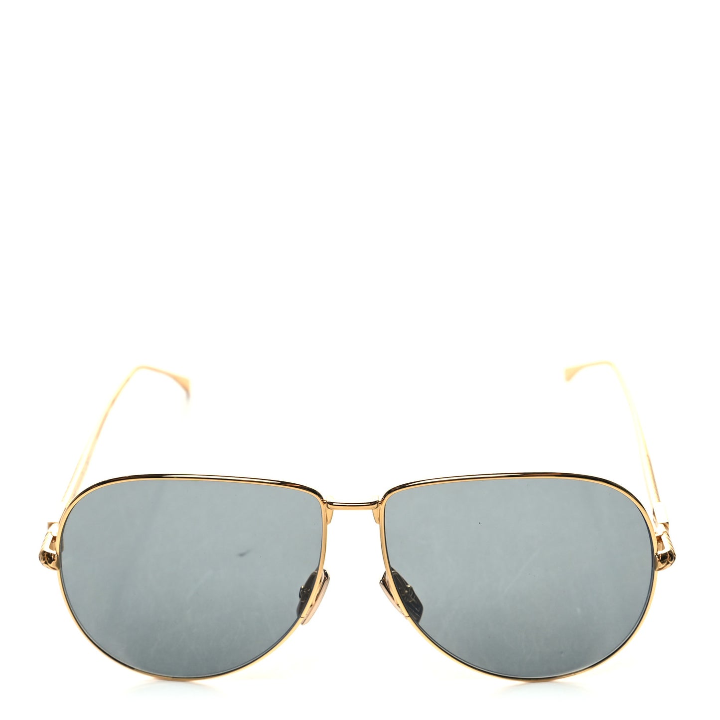 Metal Aviator Sunglasses FF 0437/S Gold