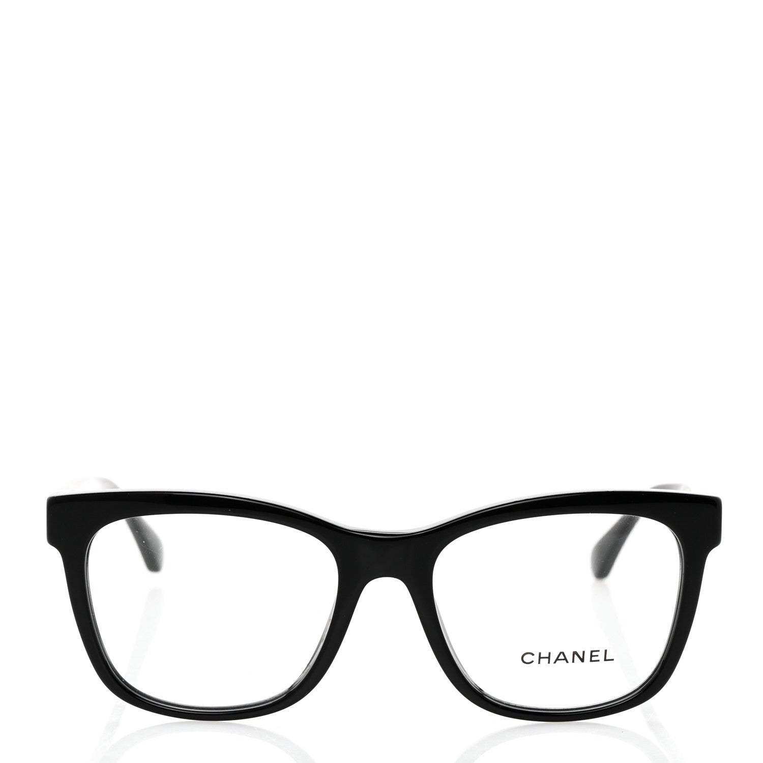 Chanel Acetate CC Square Eyeglasses 3392 Black 2 of 8