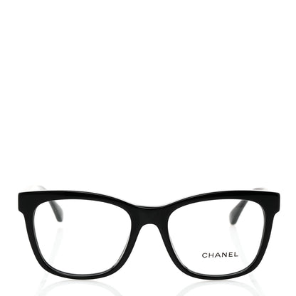 Chanel Acetate CC Square Eyeglasses 3392 Black 2 of 8