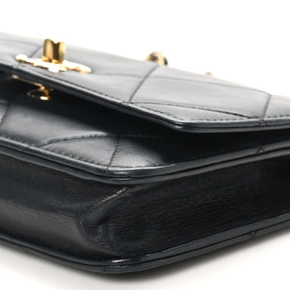 Chanel Lambskin Quilted Trendy CC Wallet On Chain WOC Black 11 of 13