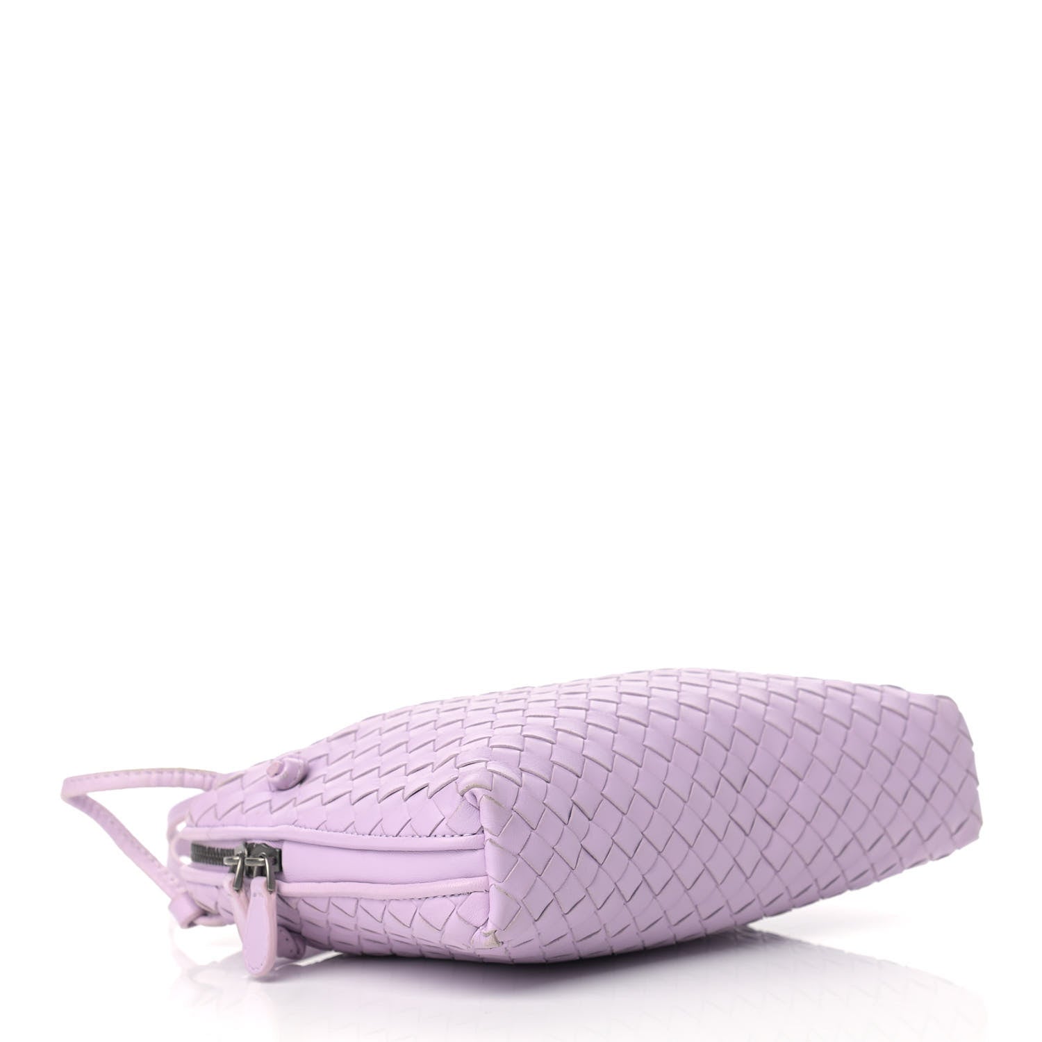 Bottega Veneta Nappa Intrecciato Pillow Crossbody Messenger Parme 4 of 15