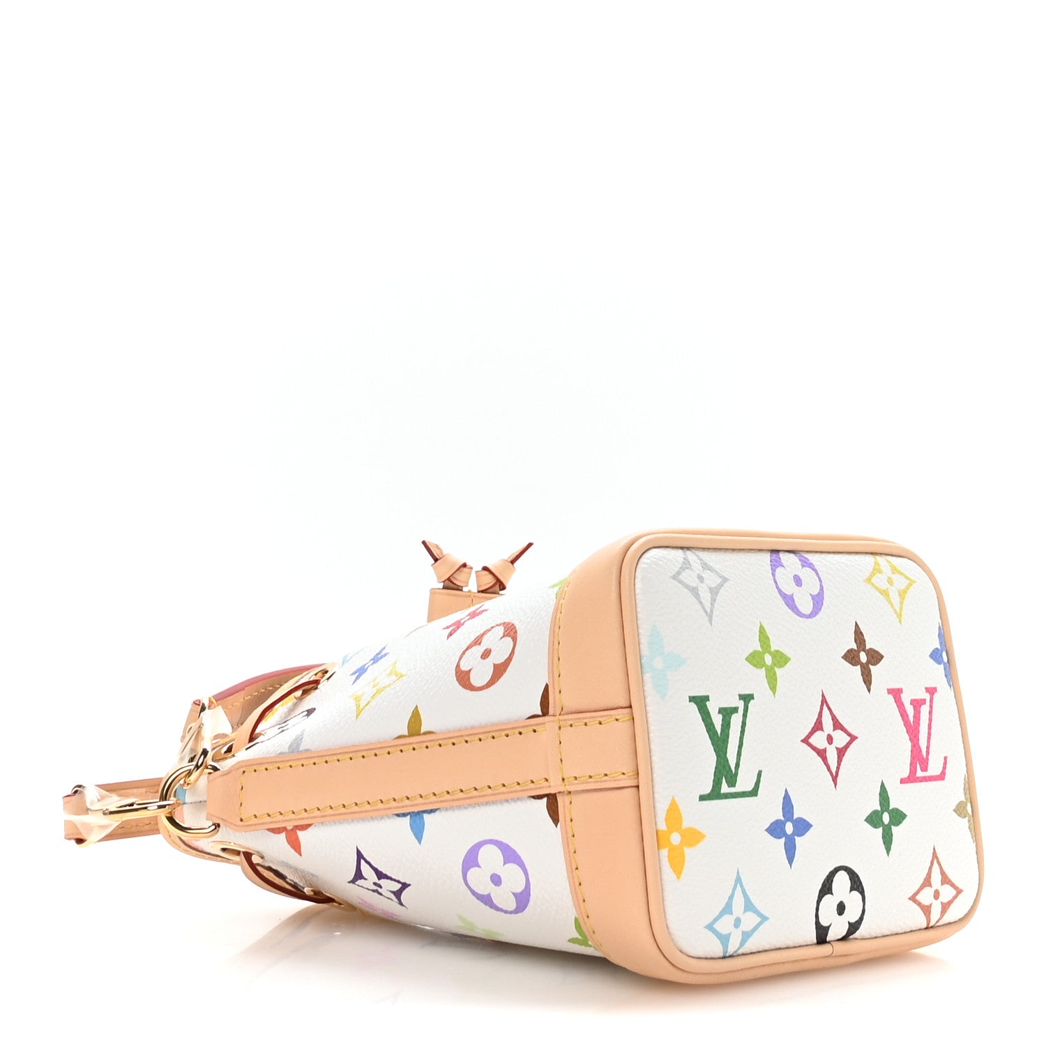 Louis Vuitton LV x TM Monogram Multicolor Nano Noe NV White 4 of 10