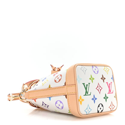 Louis Vuitton LV x TM Monogram Multicolor Nano Noe NV White 4 of 10