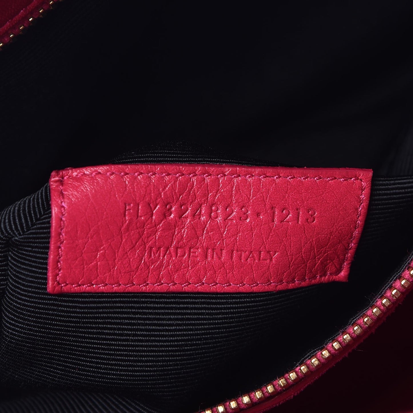 Calfskin Small Sac De Jour Lipstick Fuchsia