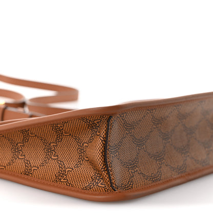 MCM Lauretos Nappa Small Himmel Crossbody Cognac 9 of 10