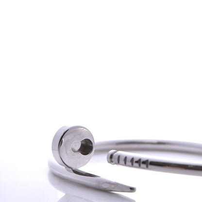 Cartier 18K White Gold Juste Un Clou Bracelet 16 10 of 11