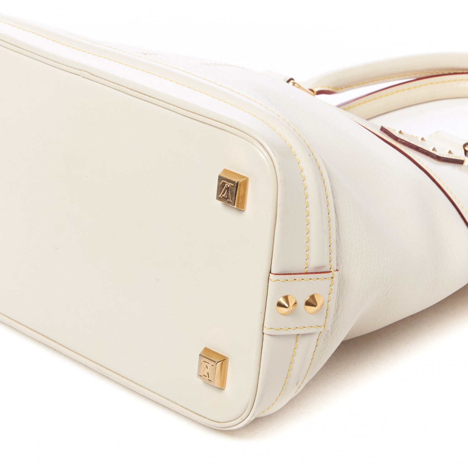 Louis Vuitton Suhali Lockit PM White 4 of 11