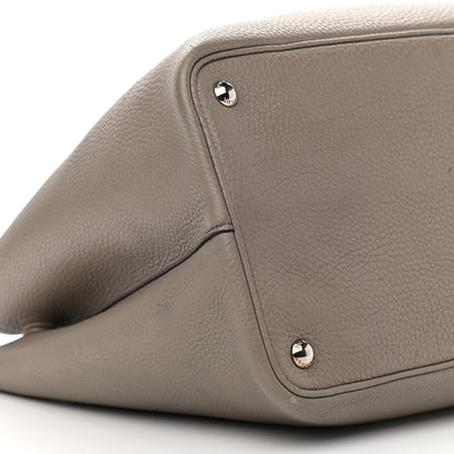 Prada Vitello Daino Shopping Tote Argilla 13 of 34