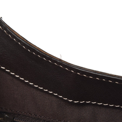Gucci Monogram Large D Gold Hobo Dark Brown 8 of 11