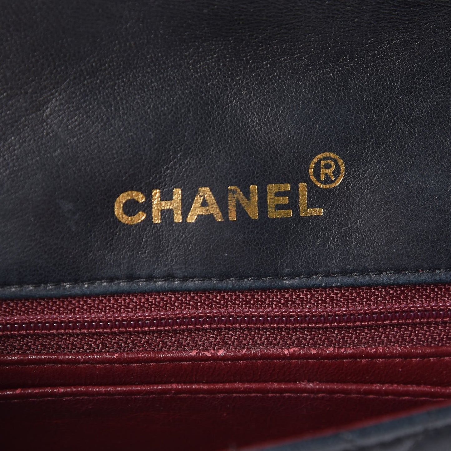 Lambskin Quilted Mini Flap Black