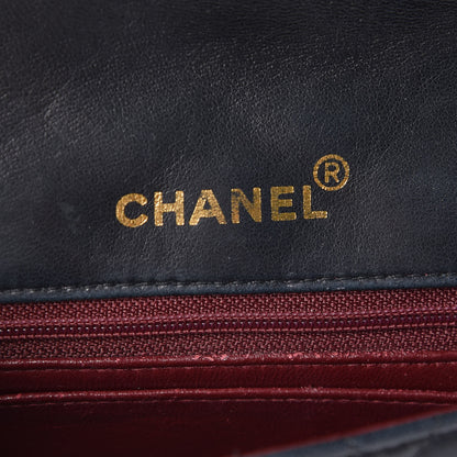 Chanel Lambskin Quilted Mini Flap Black 6 of 11
