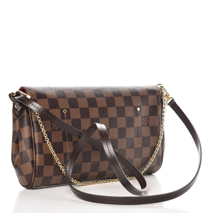 Louis Vuitton Damier Ebene Favorite MM 3 of 10