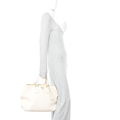Prada Vitello Daino Tote Talco 2 of 10
