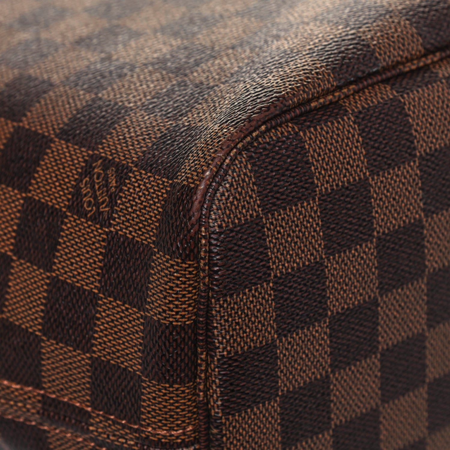 Louis Vuitton Damier Ebene Neo Neverfull MM Rose Ballerine 5 of 13