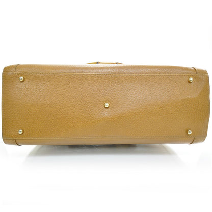 Gucci Leather Bamboo Top Handle Tote 4 of 7