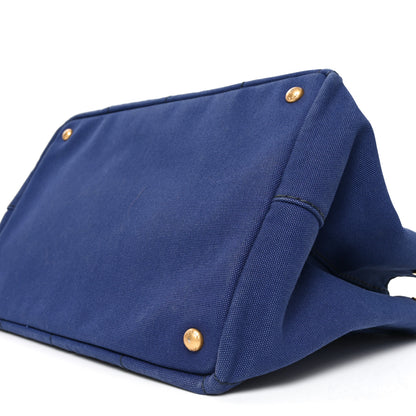 Prada Canapa Logo Tote Bluette 8 of 8