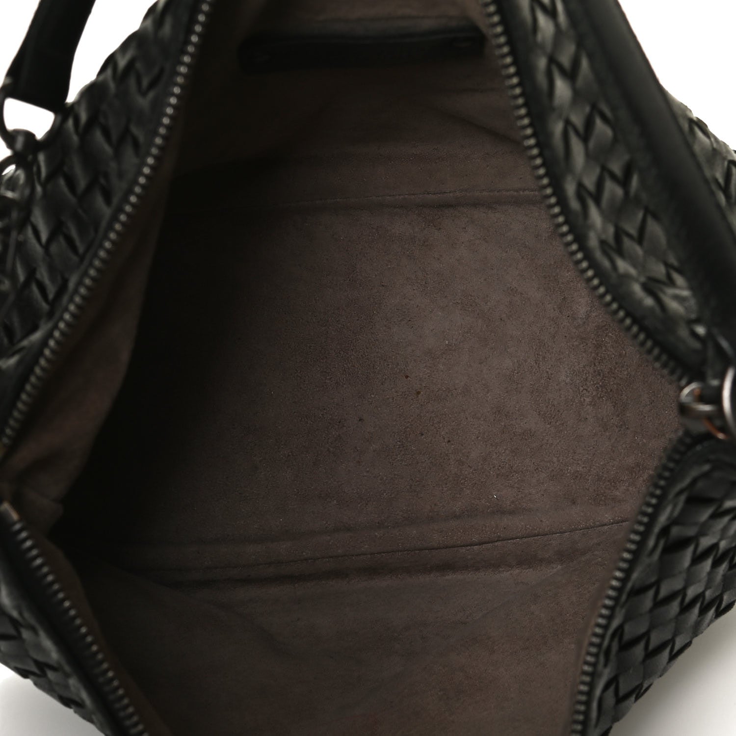 Bottega Veneta Nappa Intrecciato Small Shoulder Bag Black 5 of 12
