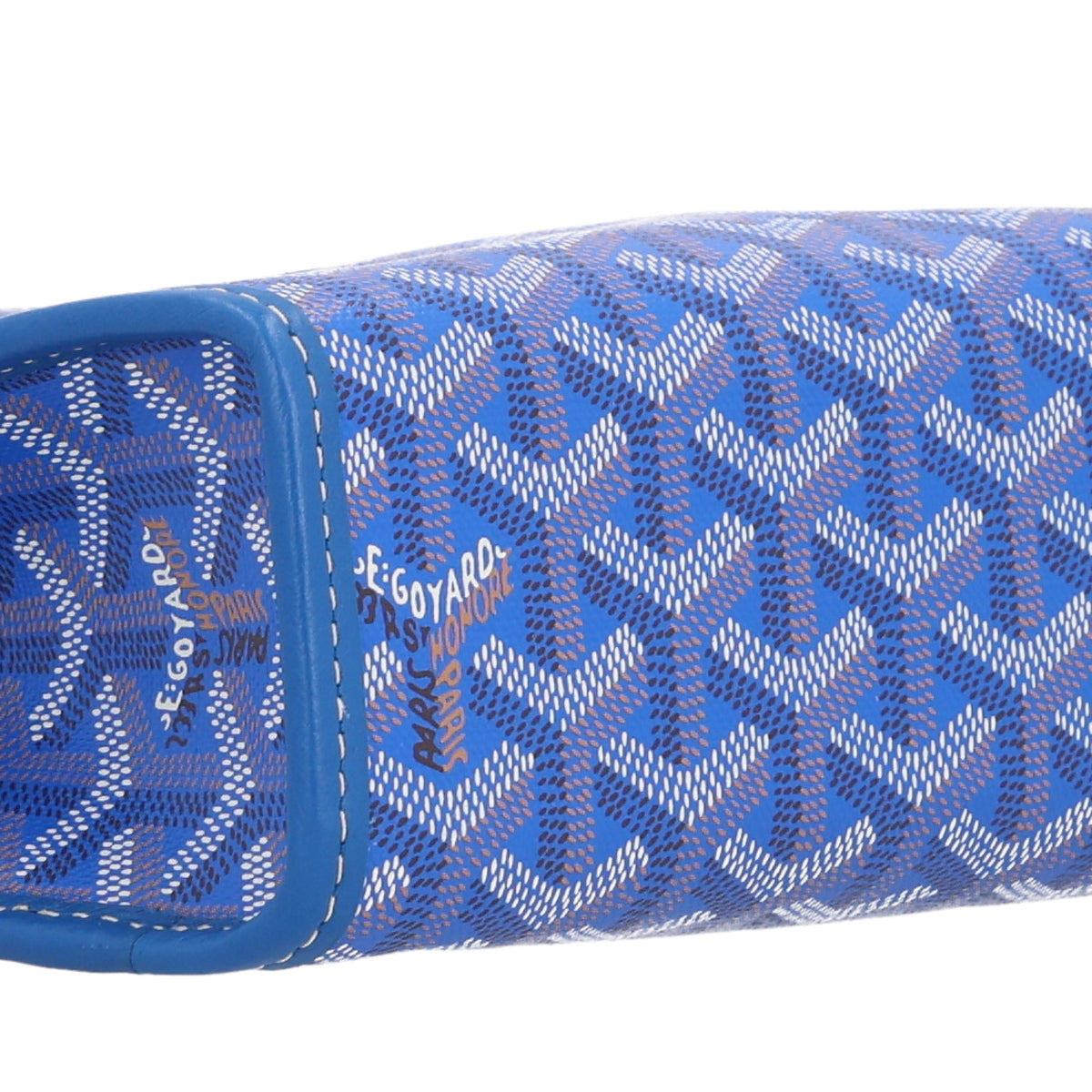 Goyardine Jouvence PM Toiletry Pouch Sky Blue