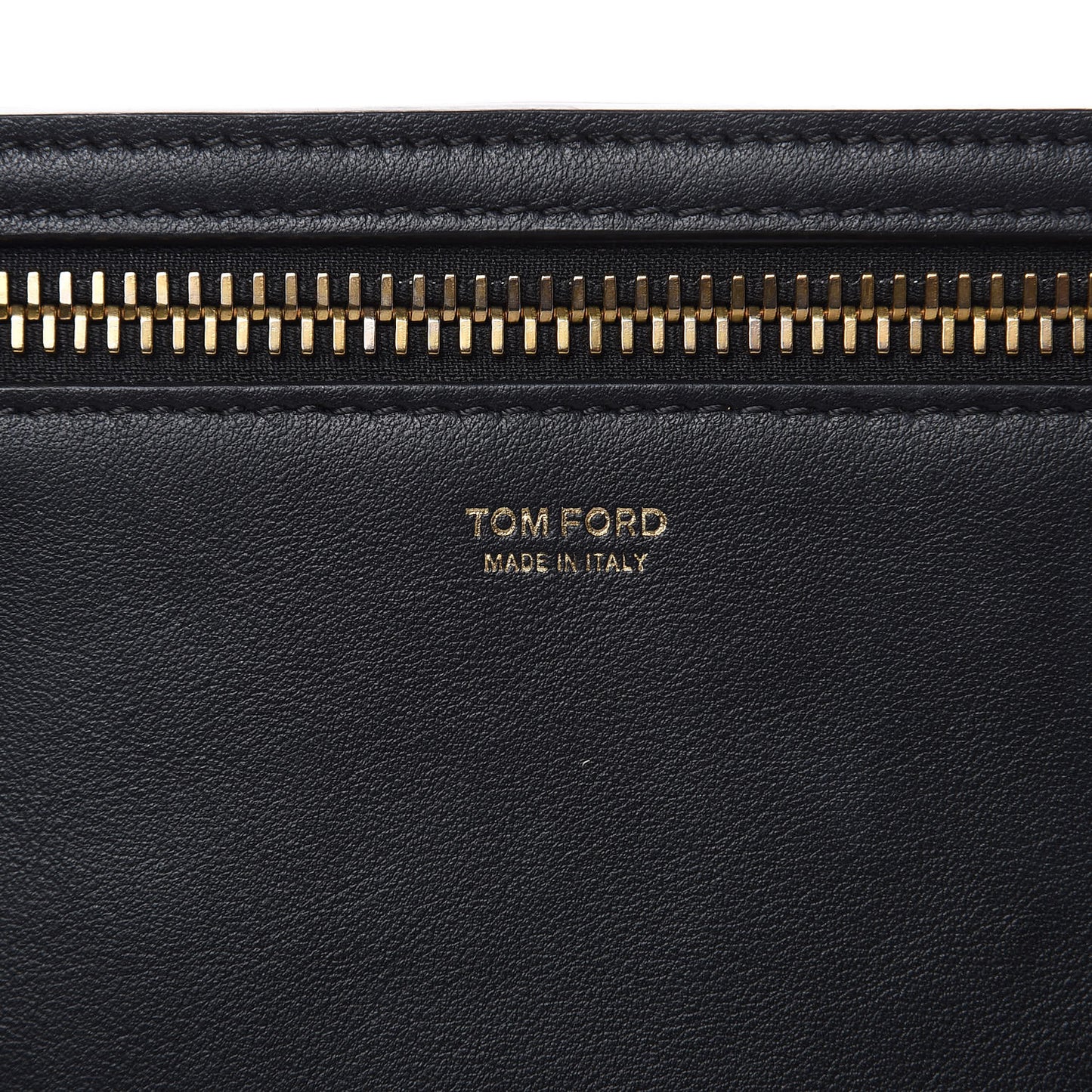 Smooth Calfskin Alix Wristlet Black
