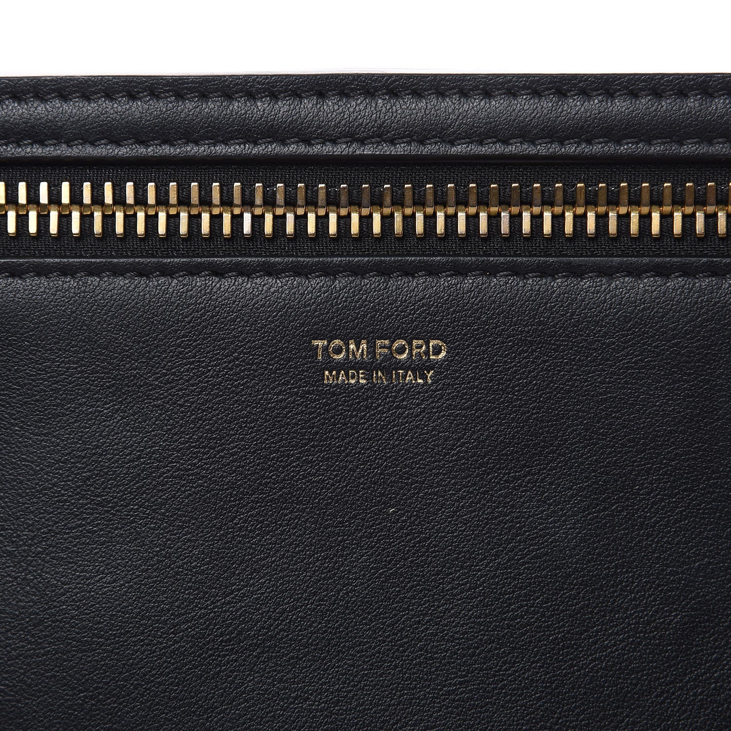 Tom Ford Smooth Calfskin Alix Wristlet Black 7 of 11