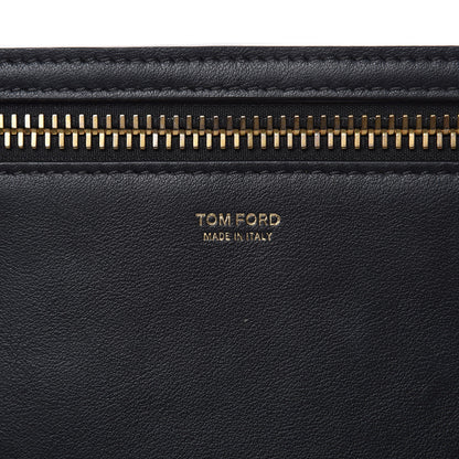 Tom Ford Smooth Calfskin Alix Wristlet Black 7 of 11