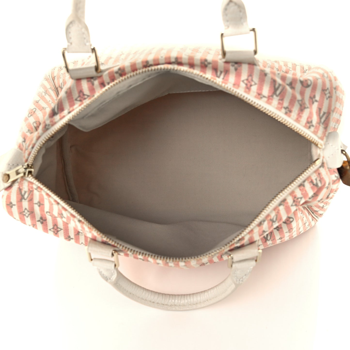 Mini Lin Croisette Speedy 30 Rouge