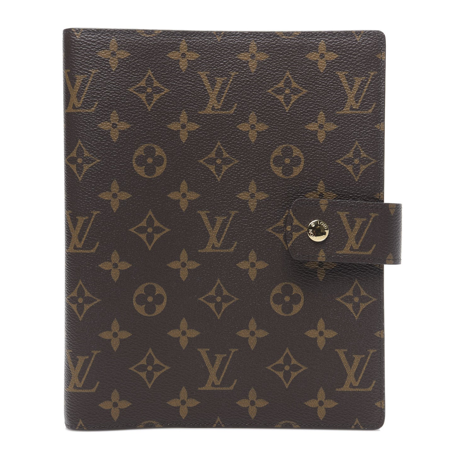 Monogram Large Ring Agenda Cover