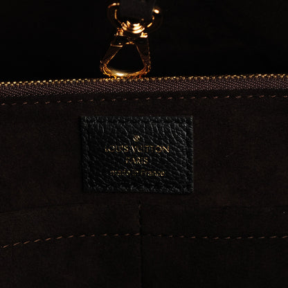 Louis Vuitton Calfskin Monogram Kimono Tote Black 6 of 7
