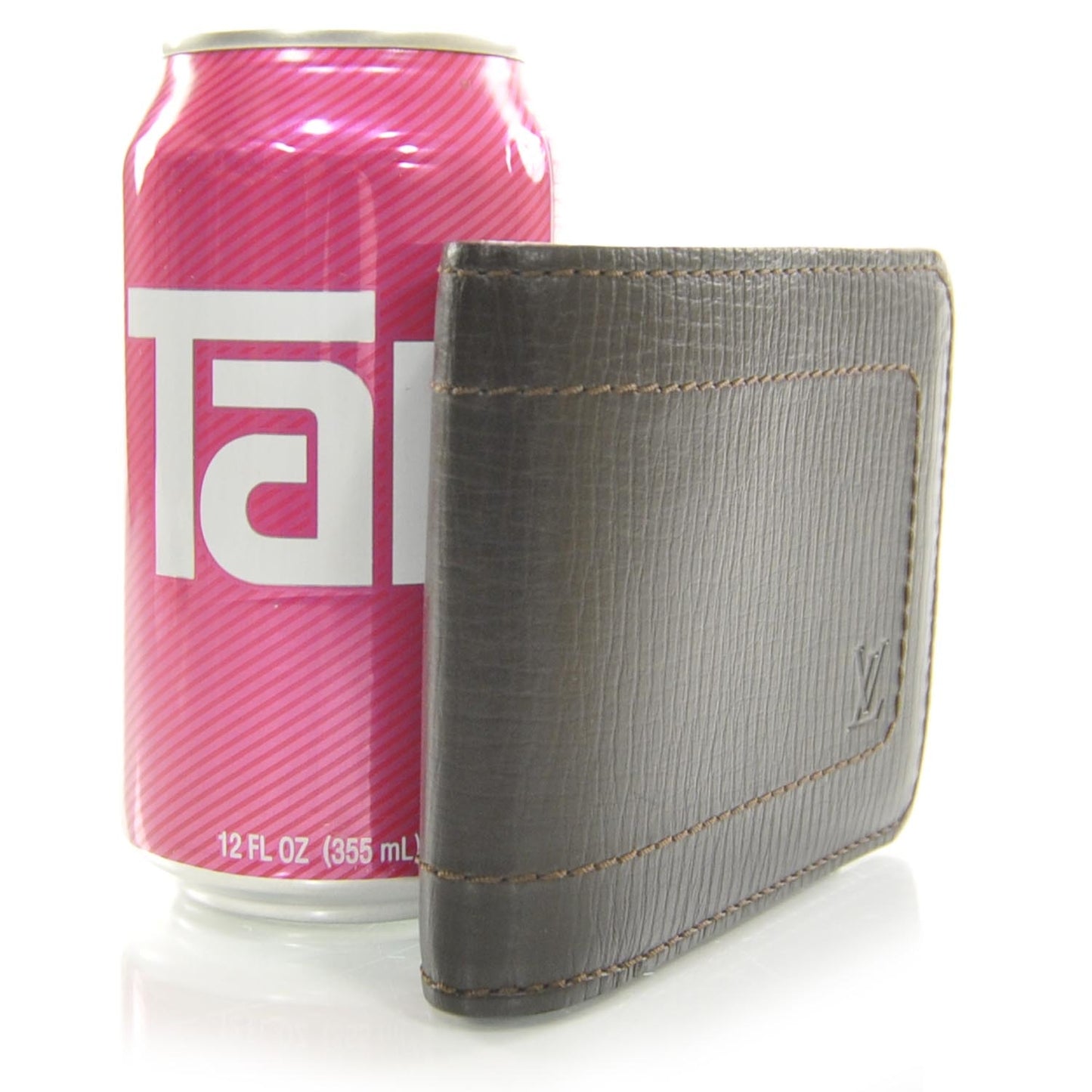 Utah Leather 6 Cards and Bill Holder Wallet Coffee