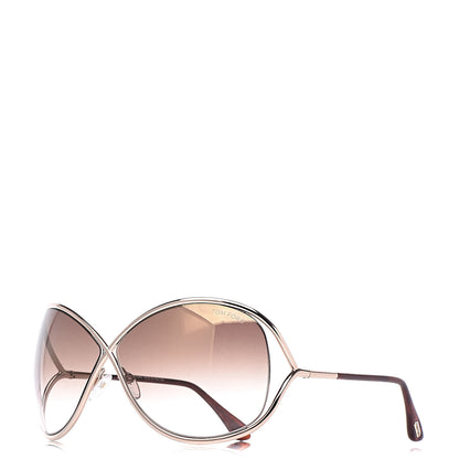 Tom Ford Miranda Crossover Sunglasses TF130 Gold 1 of 6