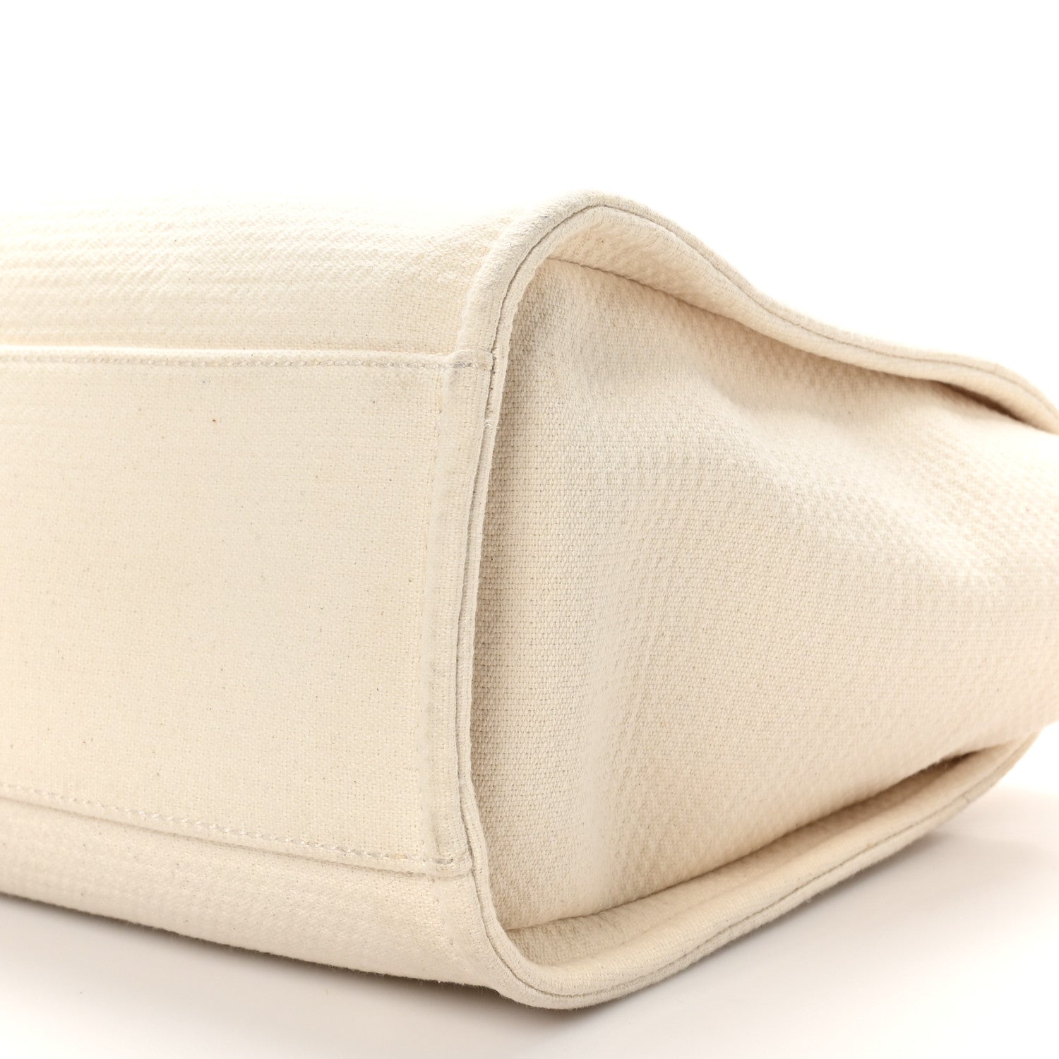 Chanel Mixed Fibers Small Deauville Tote White 10 of 10