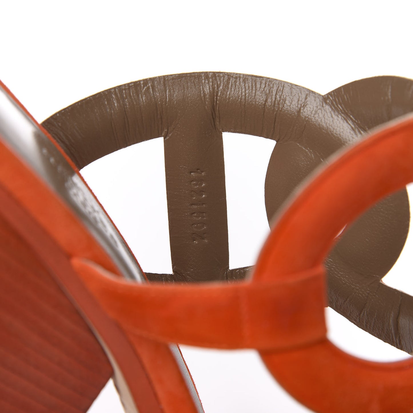 Suede Goatskin Peace Sandals 39