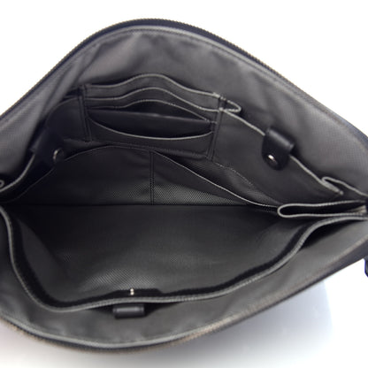 MCM Coated Canvas Studded Pouch Black 5 of 6