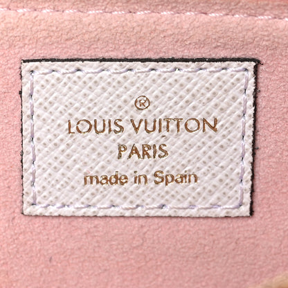 Louis Vuitton Monogram Giant Double Zip Pochette Rouge 4 of 7