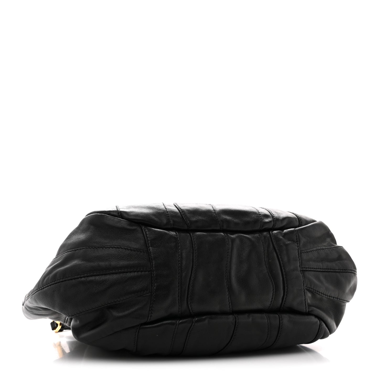 Nappa Stripes Hobo Black