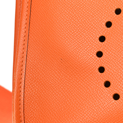 Hermes Epsom Evelyne II GM Orange 13 of 17
