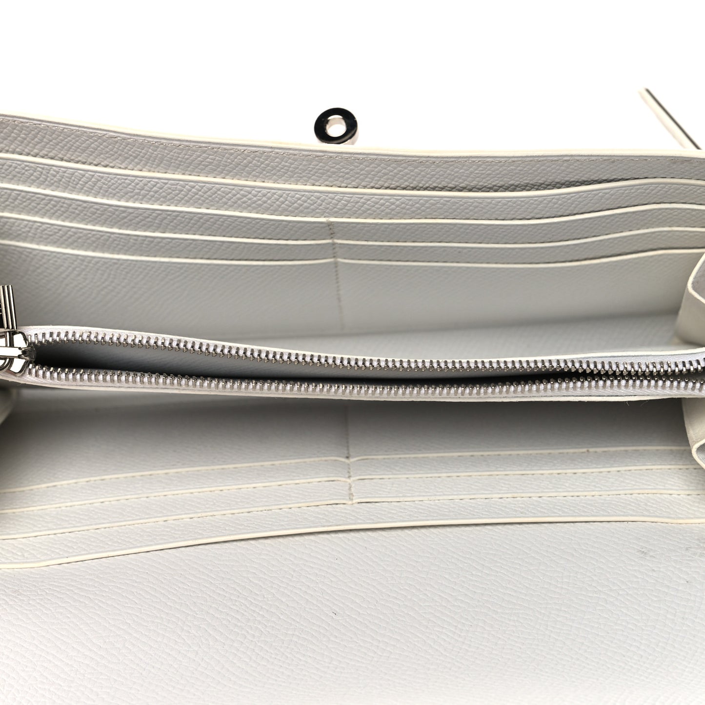 Epsom Kelly Longue Wallet White