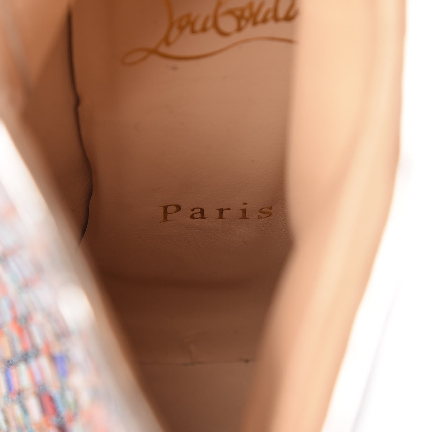 Christian Louboutin Tressage Vitraux So Kate Booty 100 Ankle Boots 35 Multi 8 of 9