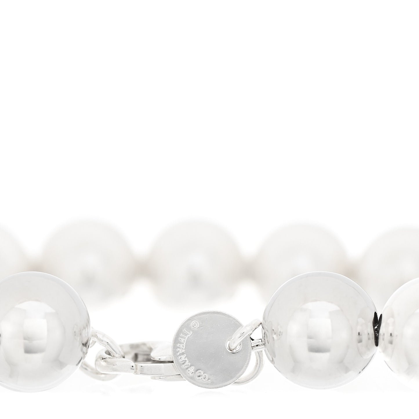 Sterling Silver 10mm HardWear Ball Bracelet