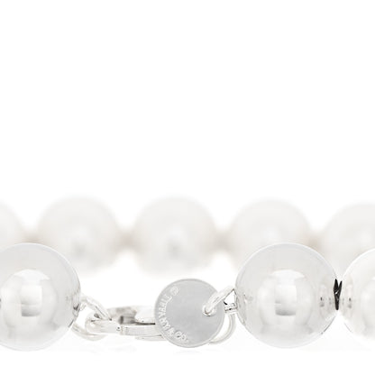 Tiffany Sterling Silver 10mm HardWear Ball Bracelet 3 of 4