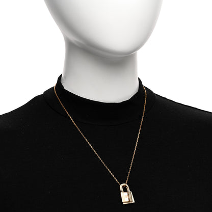 Hermes Swift Small O'Kelly Pendant Necklace White 2 of 6