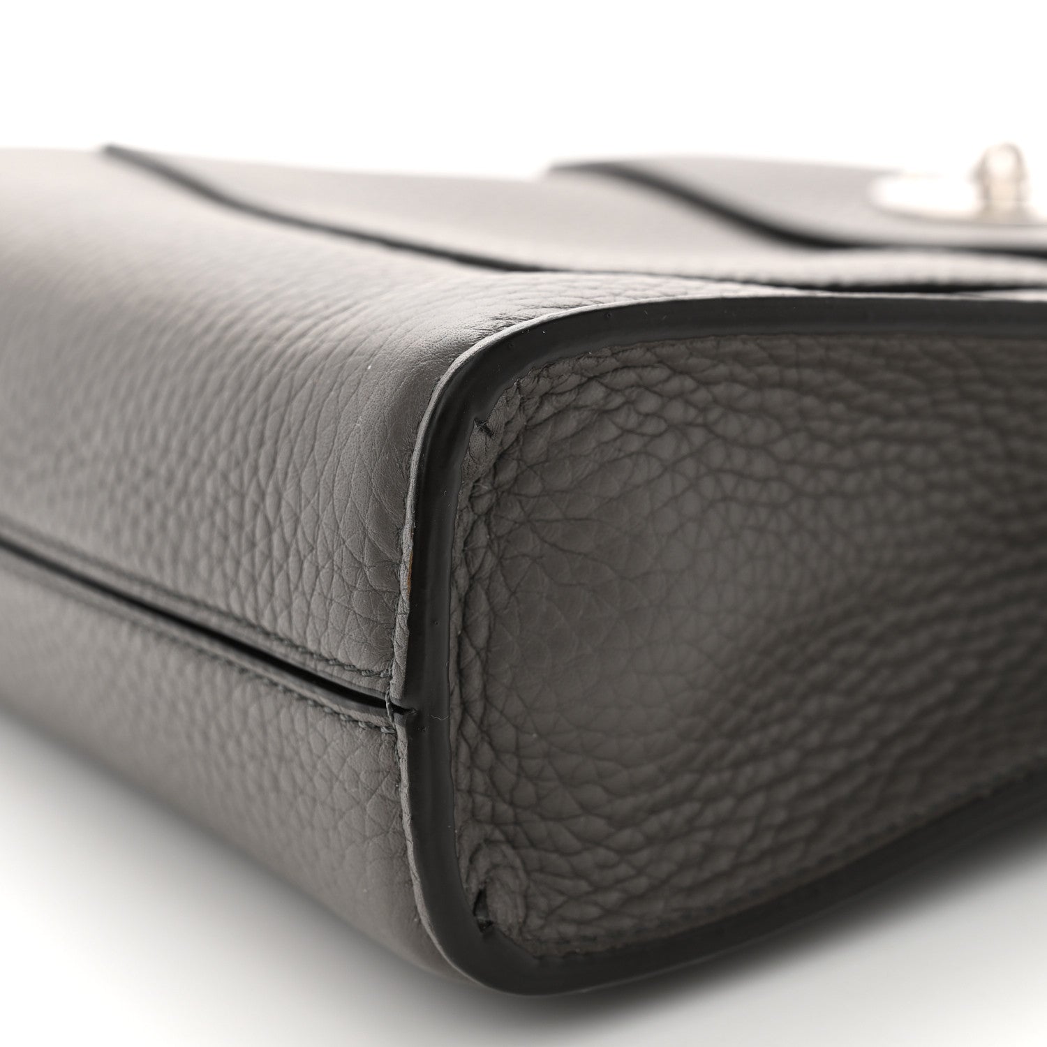 Mulberry Grain Calfskin New Antony Messenger Crossbody Grey 9 of 10