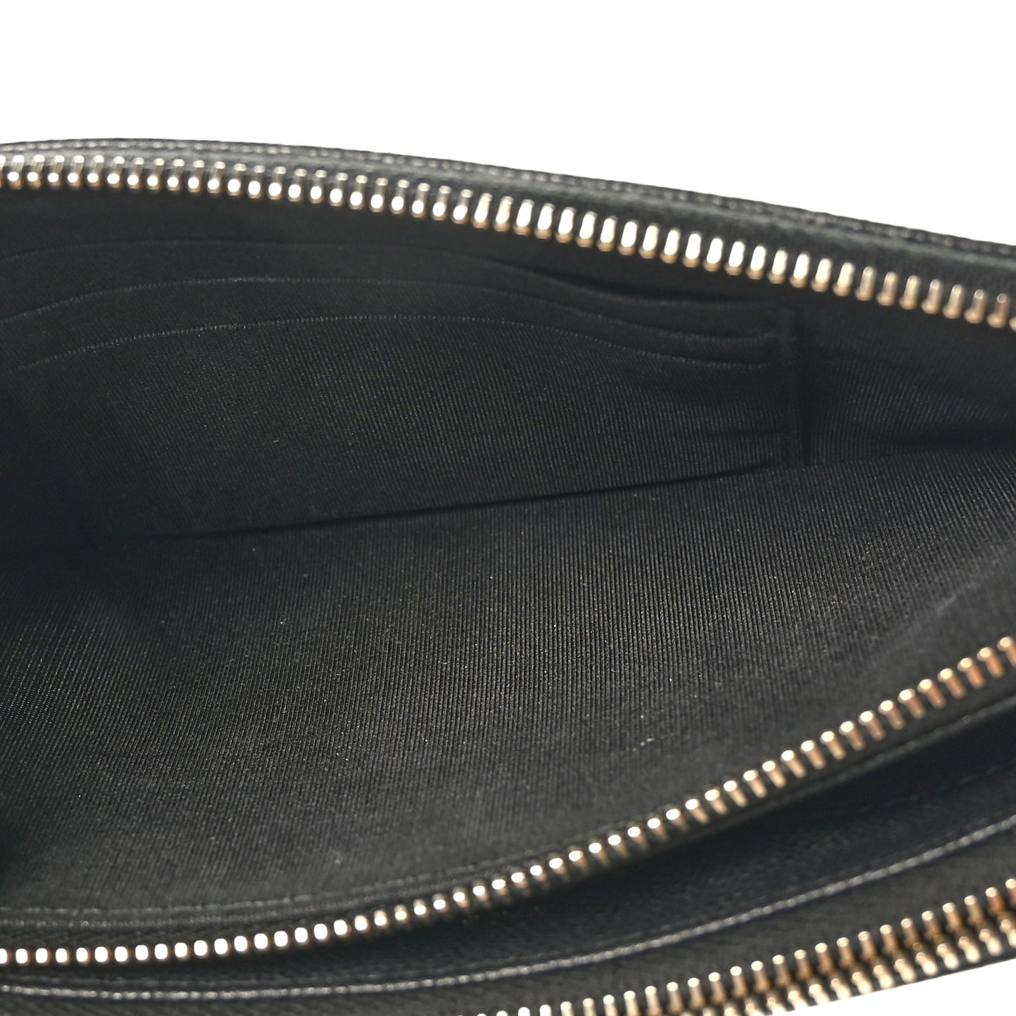 Caviar Quilted Small Boy Clutch With Chain Black